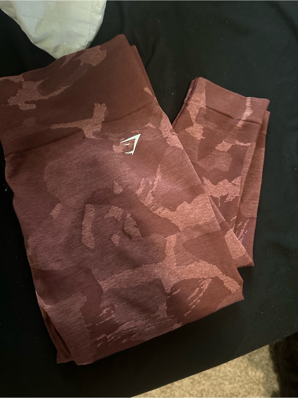 Gymshark Seamless Mauve Camo Leggings